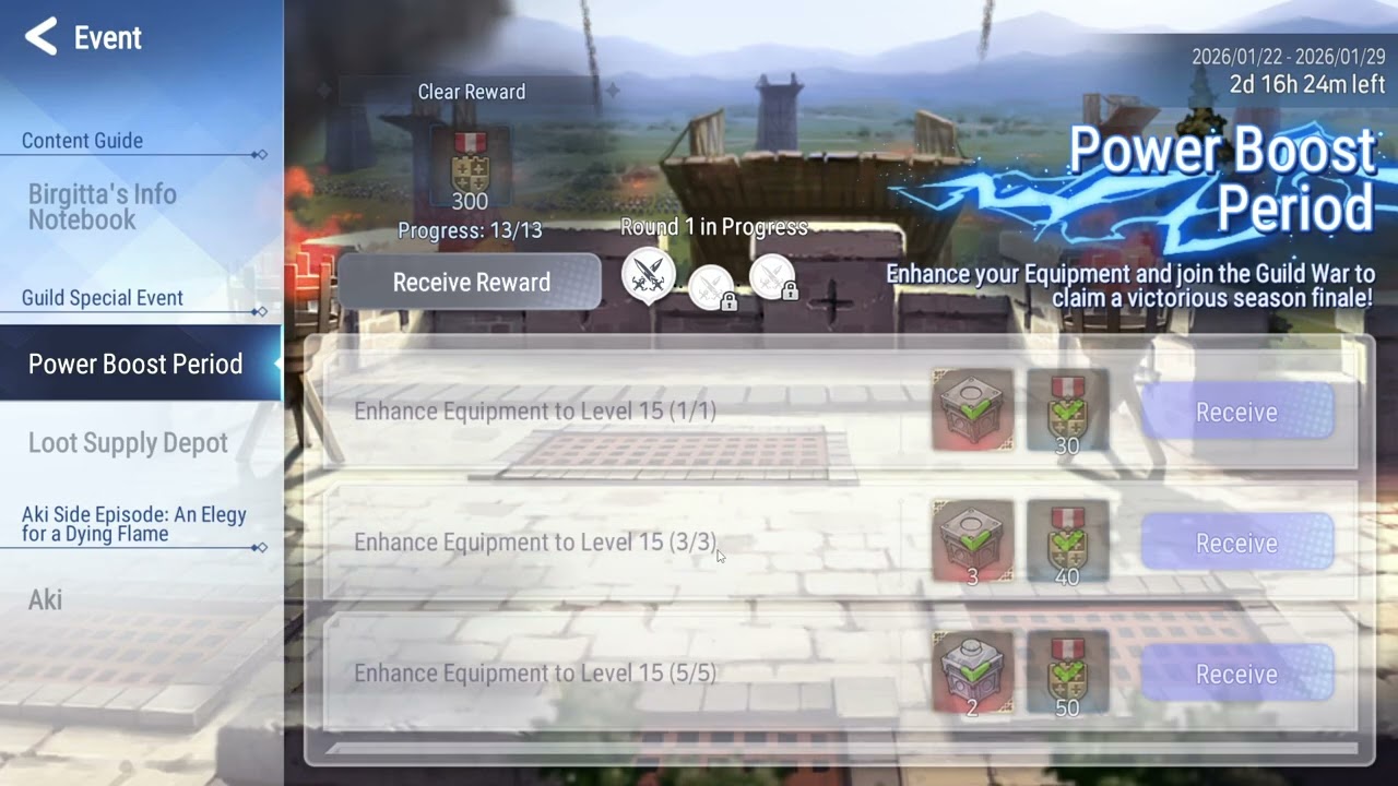 Supply Depot Event UPDATE