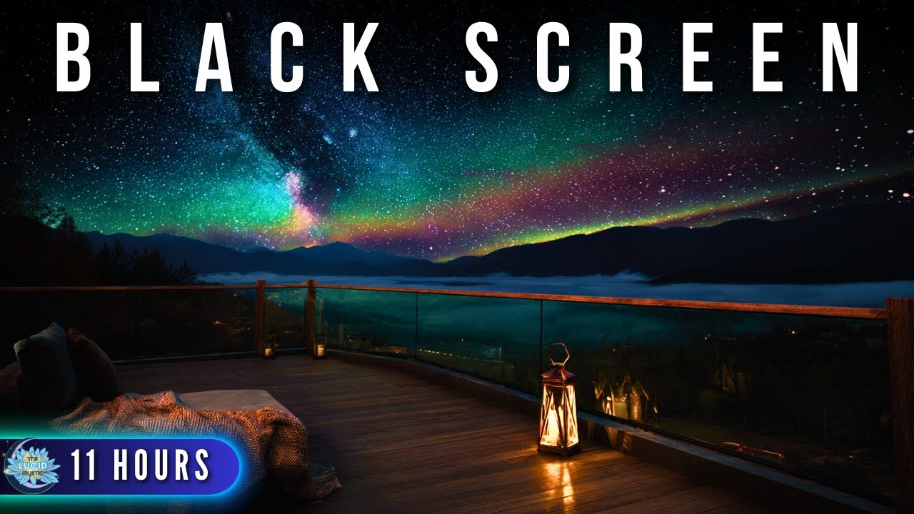 Yoga Nidra ✦ Meditation Music for Conscious Rest & Deep Relaxation (Fade to Black Screen)