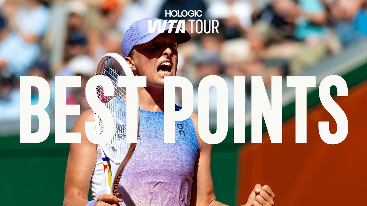 Iga Swiatek Best Points In 2025 | WTA Highlights