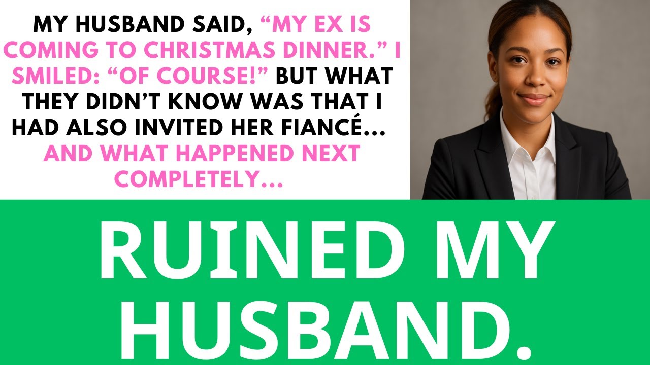 My husband said &ldquo;My ex is coming to Christmas dinner with us!&rdquo; He had no idea what was coming next&hellip;