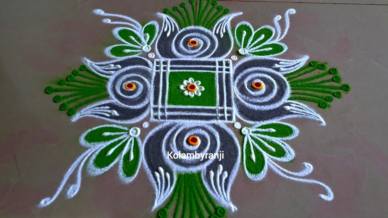 Tuesday special padikolam #pookolam #mugguludesign #muggulu #easyrangoli #pullikolams #dailyrangoli 
