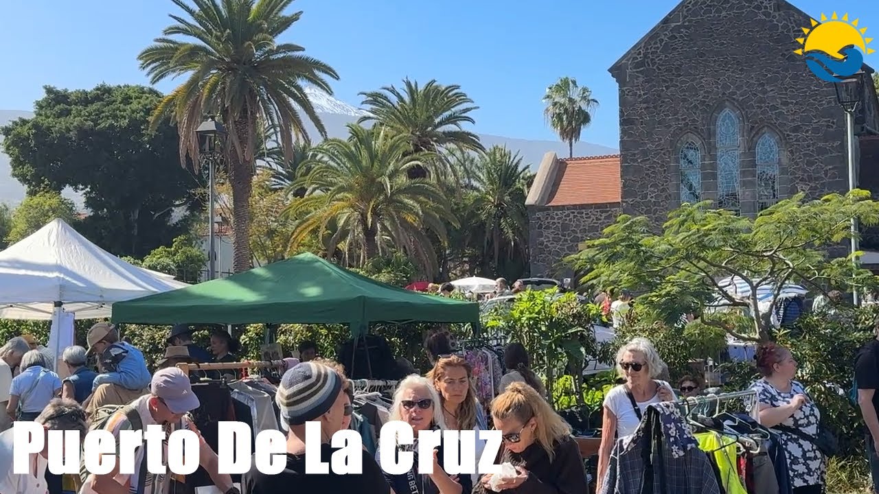 Market at The All Saints Anglican Church  07/02/25 - Puerto de la Cruz - Tenerife - Canary Islands