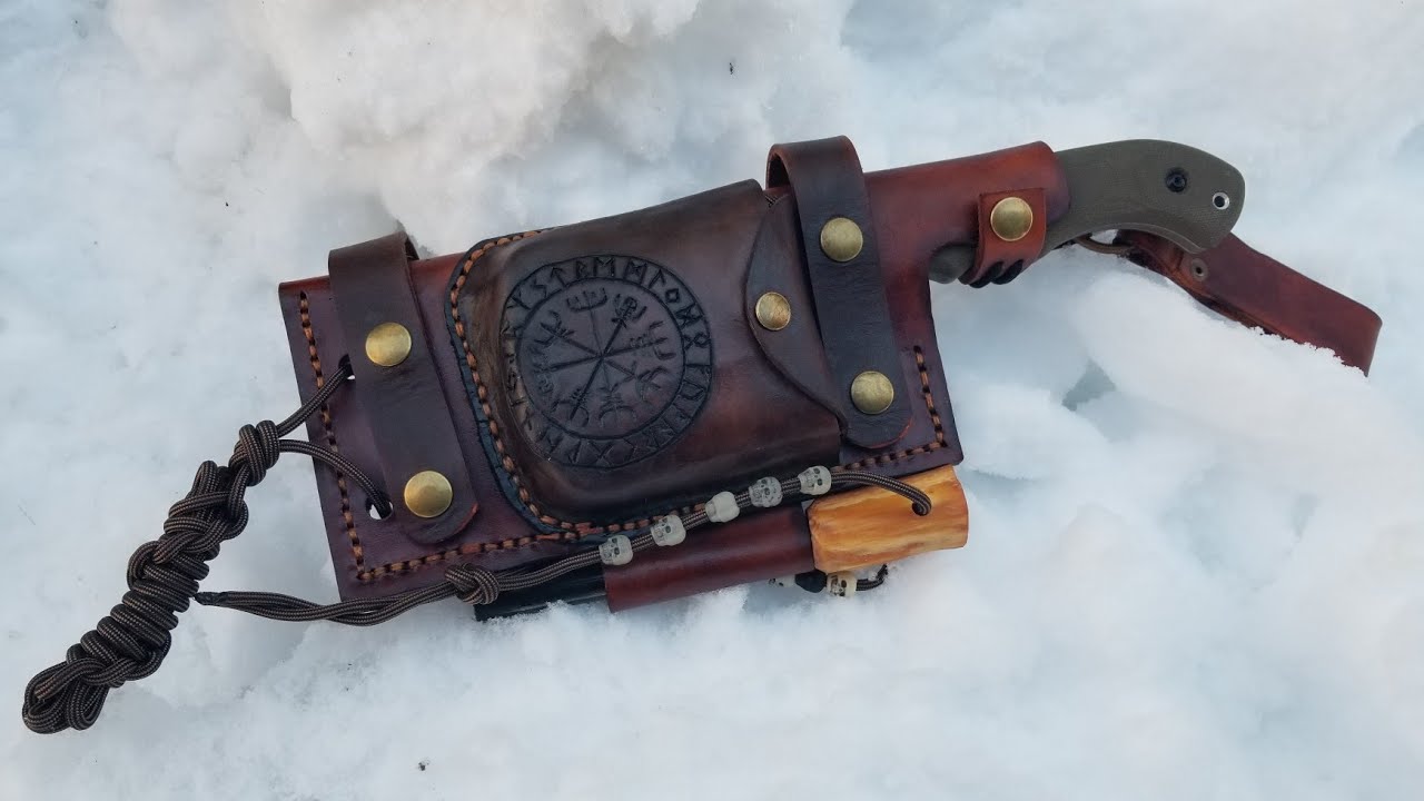 Stalking Wolf Tracker Sheath