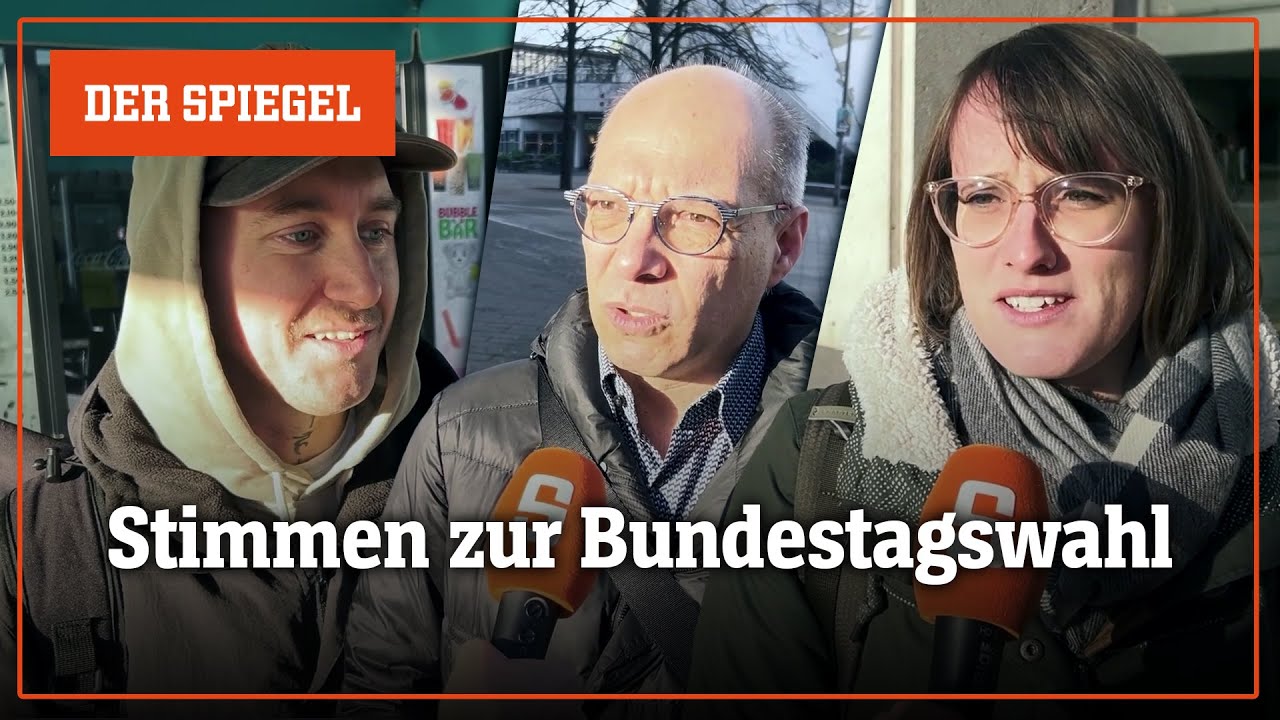 B&uuml;rger zum Ergebnis der Bundestagswahl 2025 | DER SPIEGEL