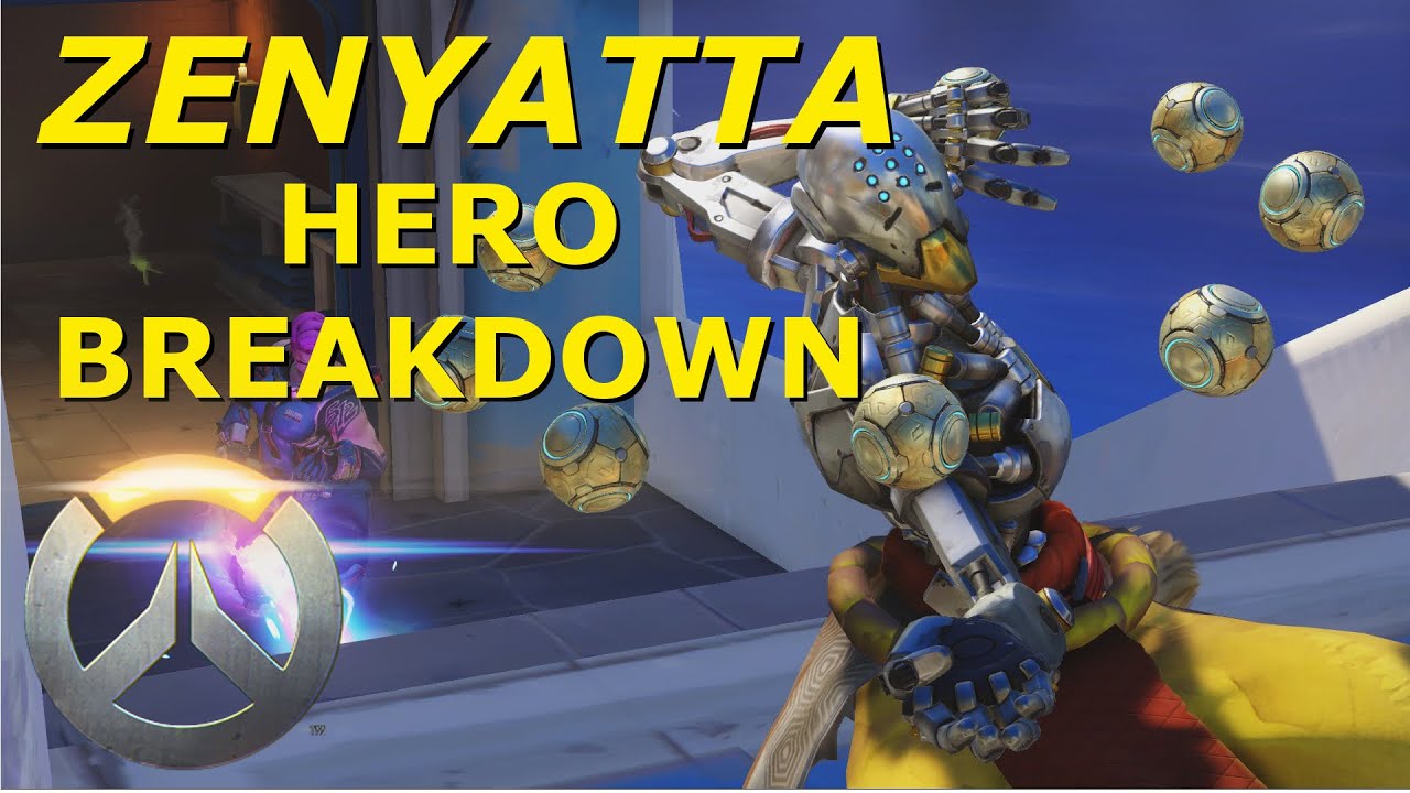 Zenyatta - Overwatch&trade; Hero Breakdown(Weapons/Abilities/Utility)