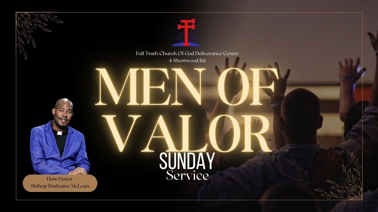 Men Of Valour Sunday Service | Mar.15.2026 | Bishop Rushaine McLean | Readiness for Jesus's Return
