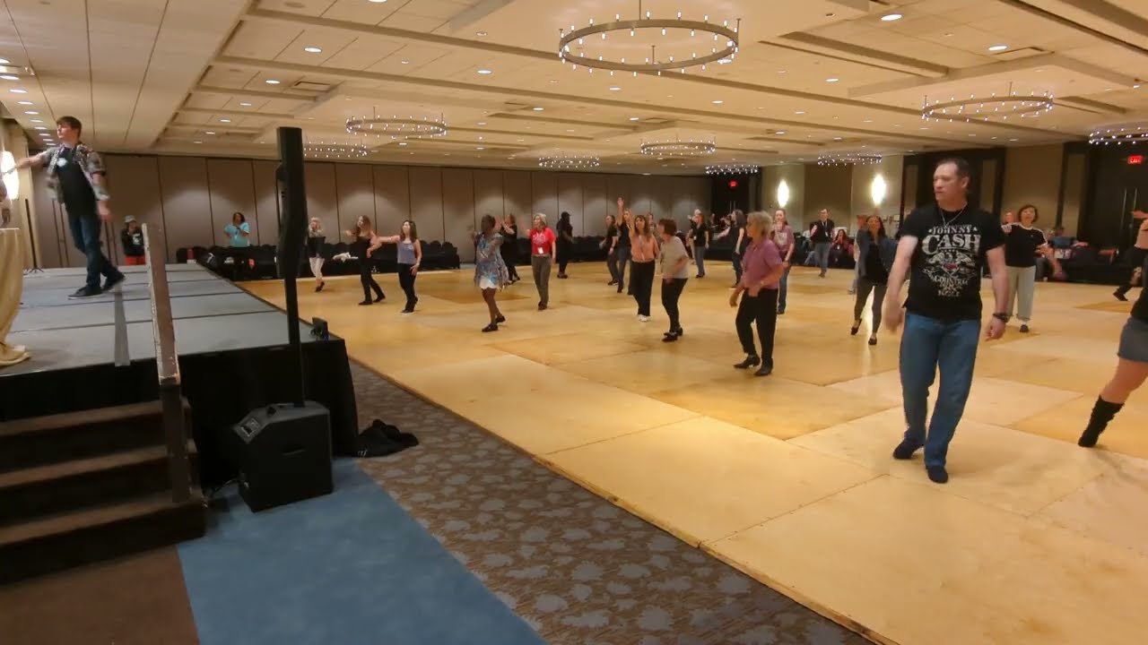 Trapped In Your Fantasy line dance @ Windy City Line Dance Mania; 12 October 2025