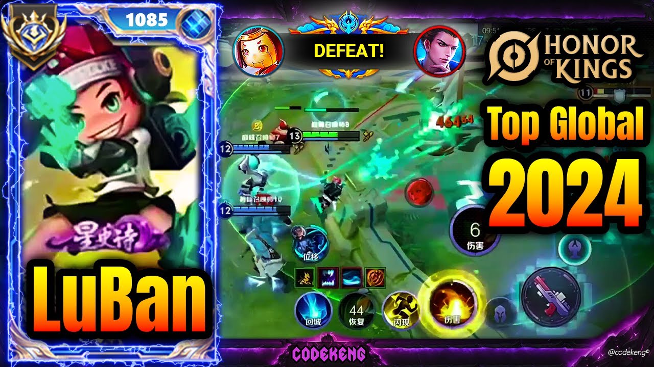 Top Global Gameplay LuBan 2024 | Honor of Kings Global 2024