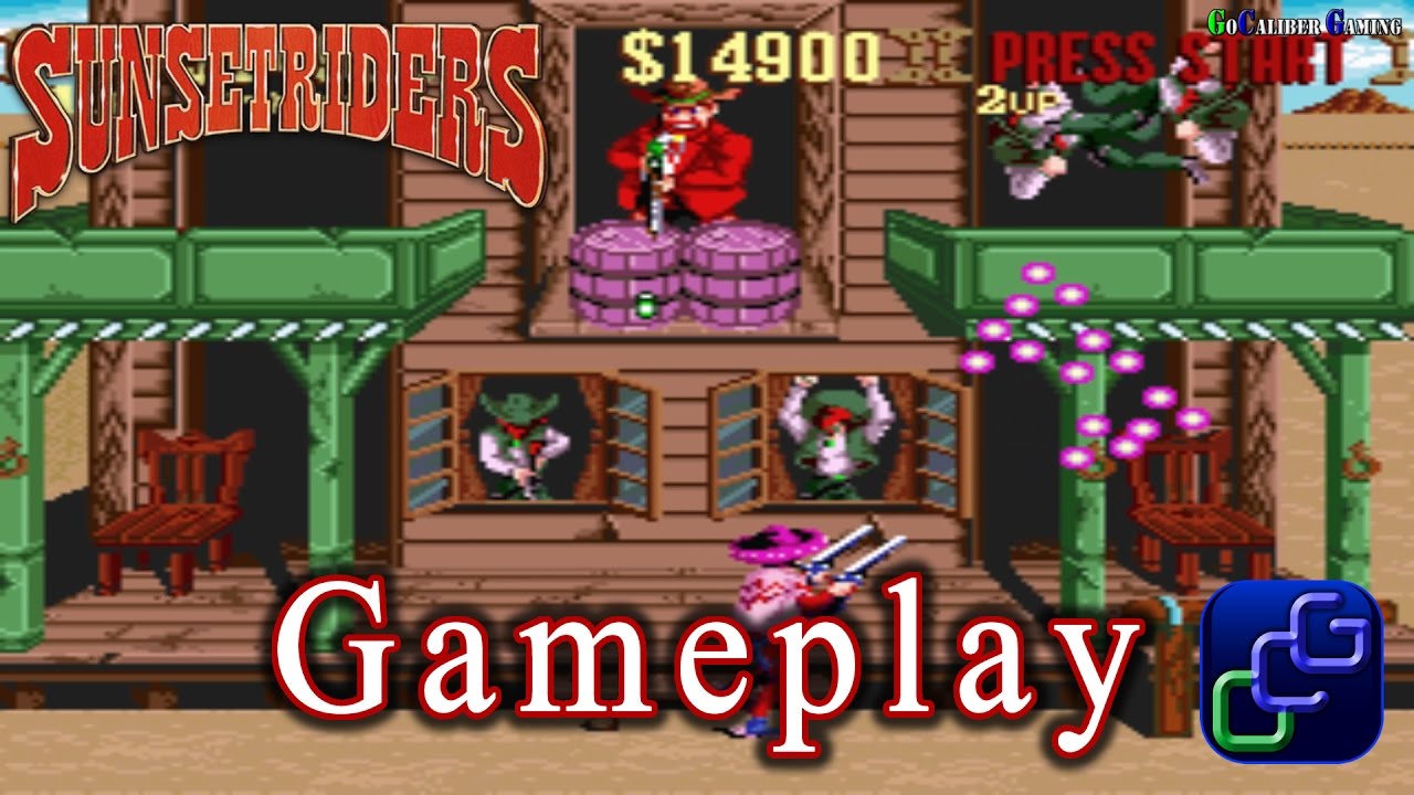 Sunset Riders Super Nintendo Gameplay - Stage 1: Simon Greedwell