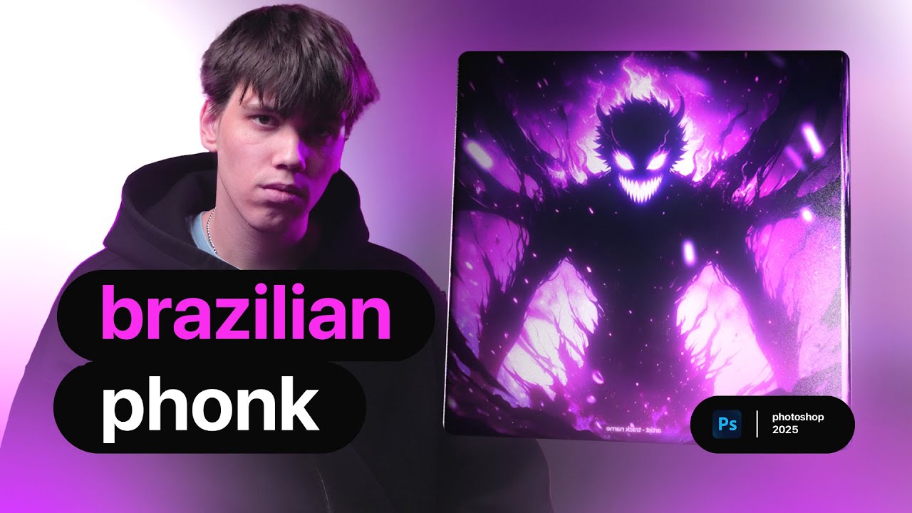 САМАЯ ЗАРЯЖЕННАЯ ОБЛОЖКА ДЛЯ BRAZILIAN PHONK В PHOTOSHOP