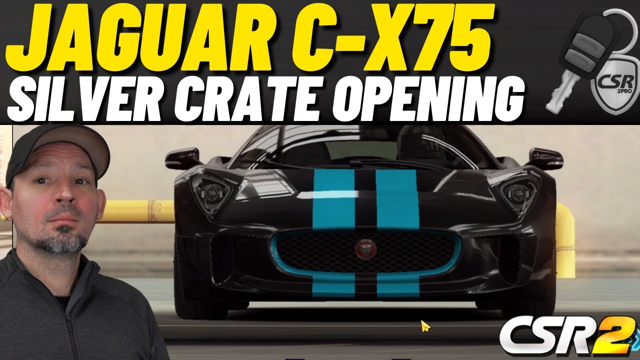 CSR2 Silver Crate Opening Win the Jaguar C X75