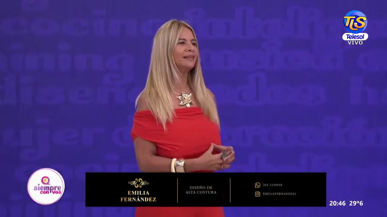 SCV | Viernes 27/02 | Siempre con estilo: Emilia Fernández