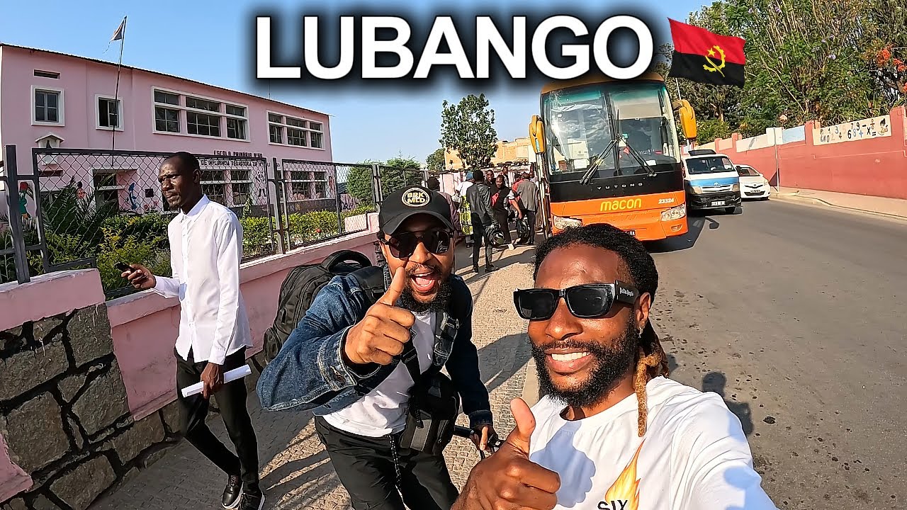 CHEGUEI EM LUBANGO 🇦🇴 E FUI RECEBIDO ASSIM