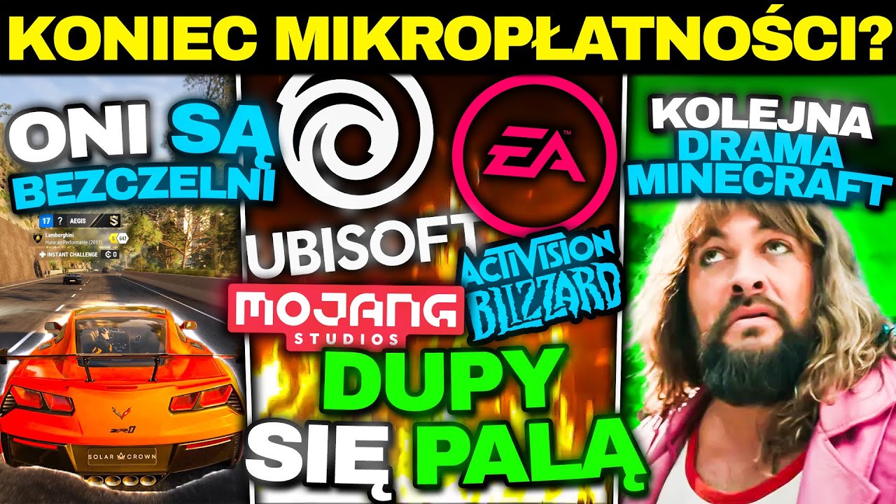 Ubisoft, Activision, EA OSKARŻENI o Oszukiwanie Graczy! — Twórcy TEJ GRY są bezczelni — MINECRAFT