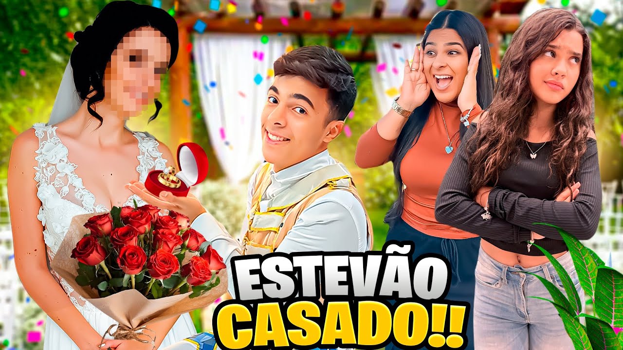 ESTEVÃO SE CASOU E NÃO CONTOU PARA A MELHOR AMIGA *Estevão e Lorena não são mais amigos?