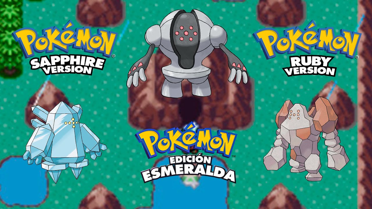 Cómo capturar a los Legendarios Regis en POKÉMON ESMERALDA/RUBÍ/ZAFIRO