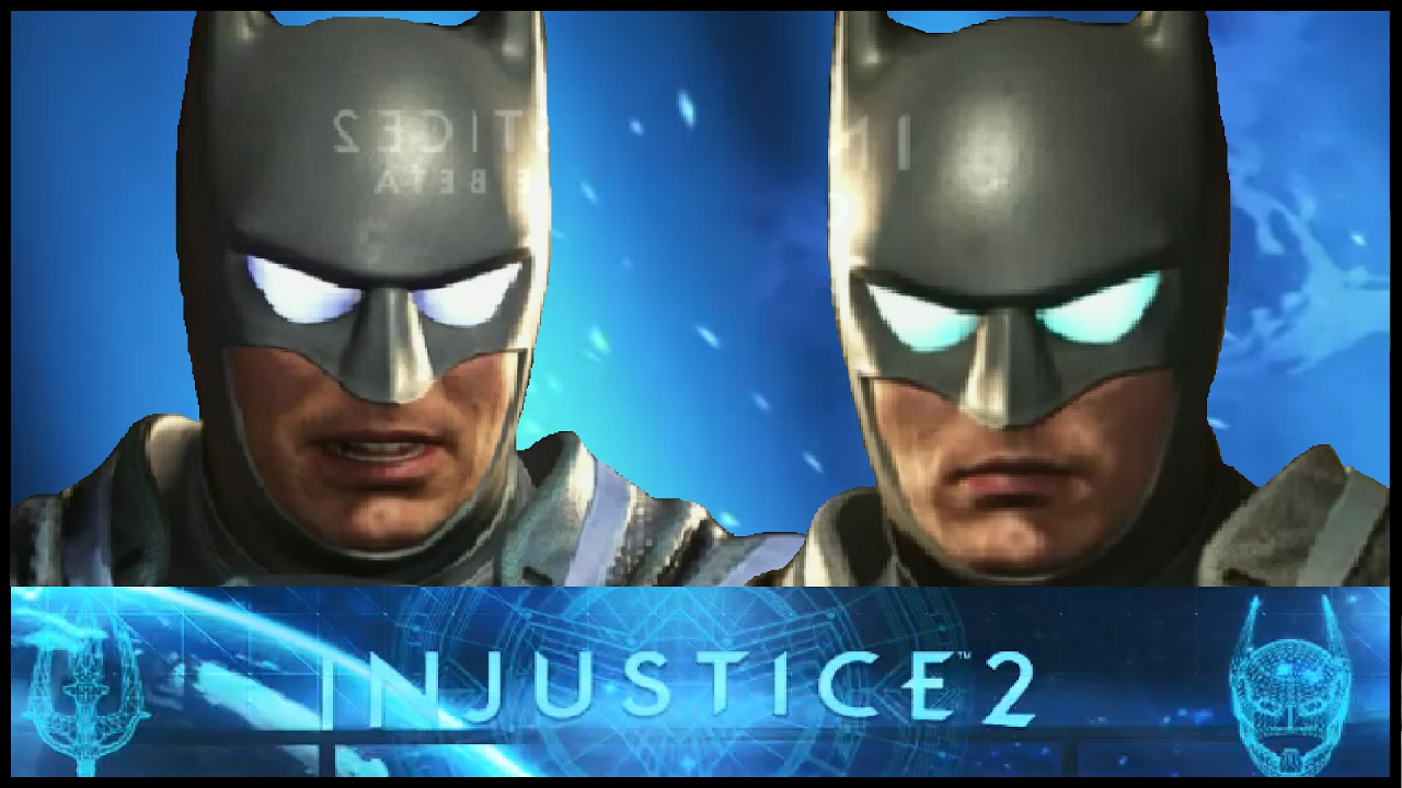Injustice 2: Batman vs Batman Interactions and Clashes (Beta) (HD) (PS4)