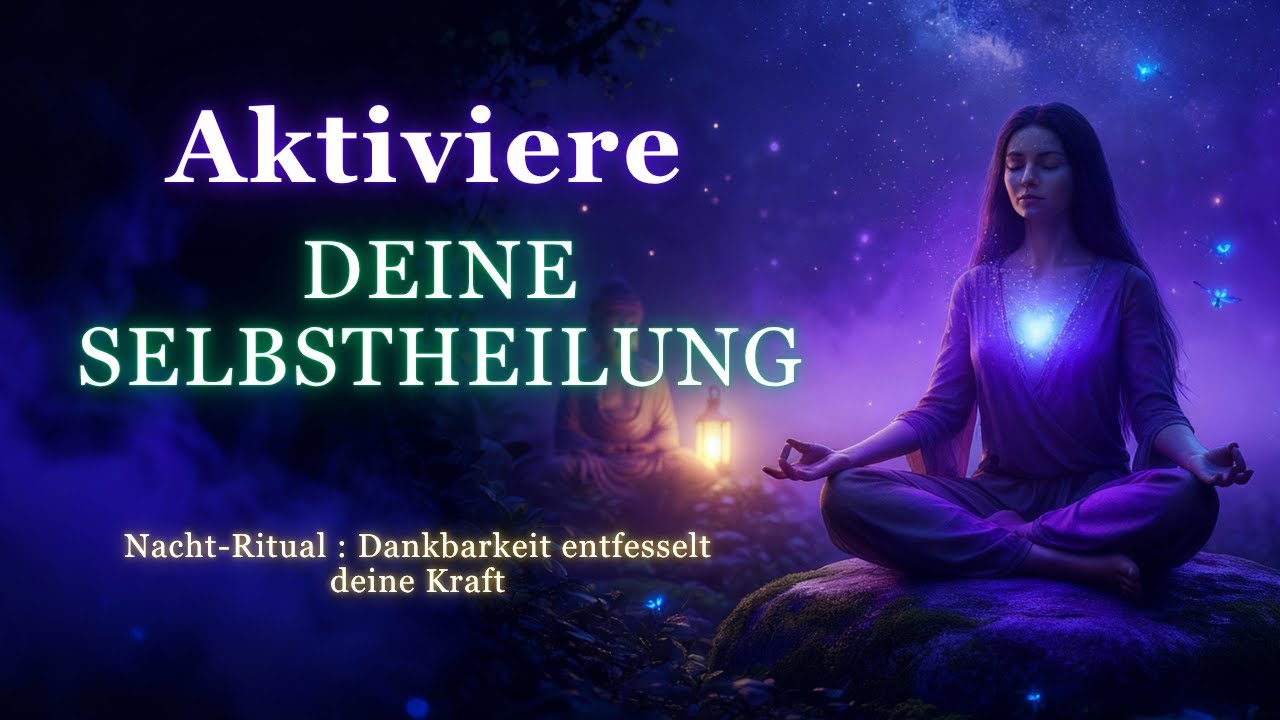 🌌 Heilmeditation durch Dankbarkeit | Einschlafen und heilen | Traumzeit
