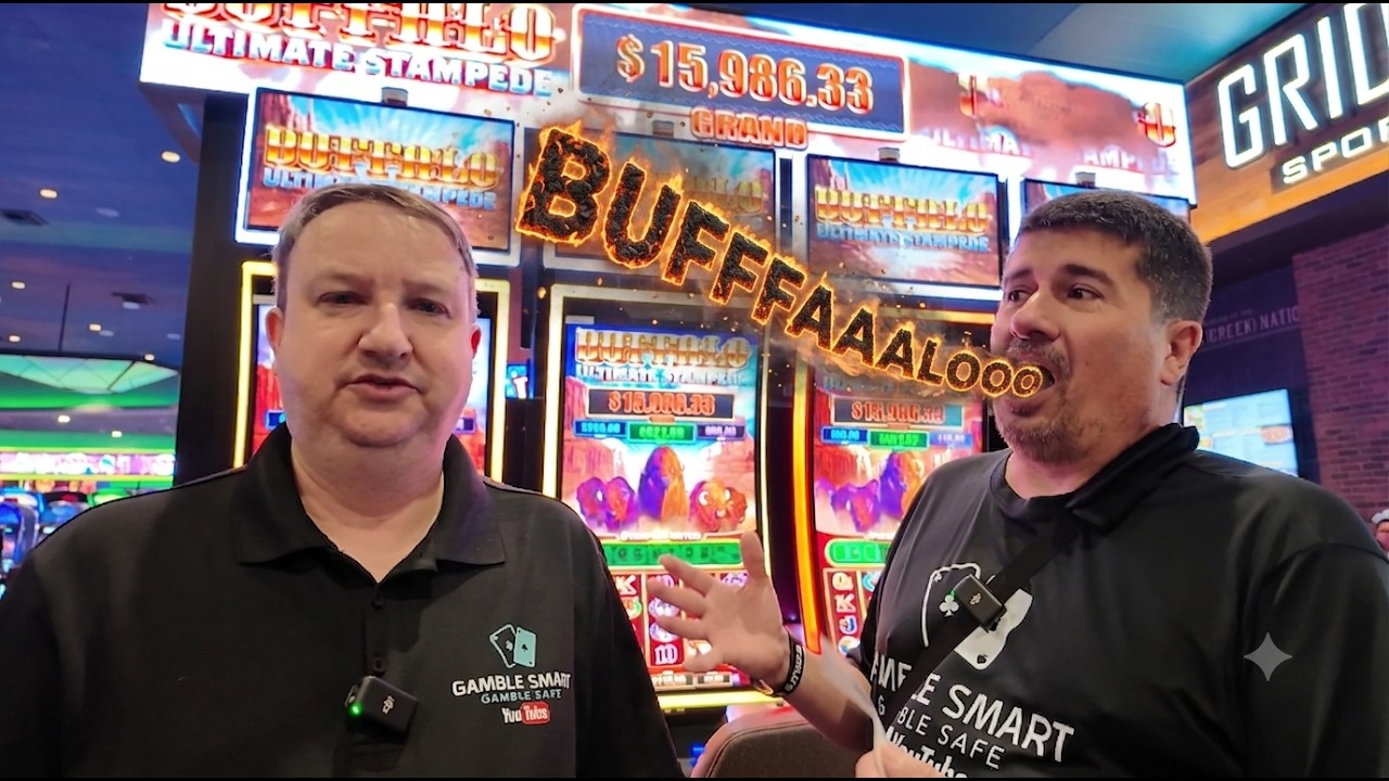 ИГРОВЫЕ АВТОМАТЫ BUFFALO! В River Spirit Casino, Талса, Оклахома #buffalo #слоты