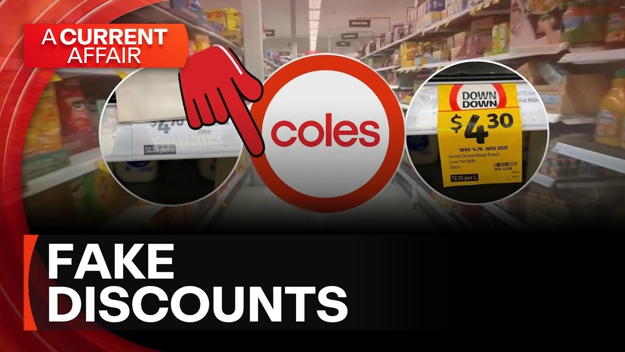Landmark Federal Court ruling finds Coles misled shoppers with fake discounts | A Current Affair