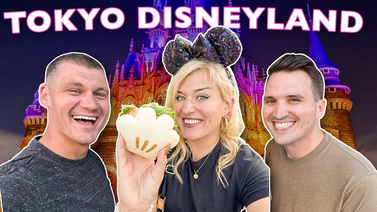 The BEST FIRST Day At Tokyo Disneyland | Beauty & The Beast, Snacks, Parades Pooh's Hunny Hunt Rides