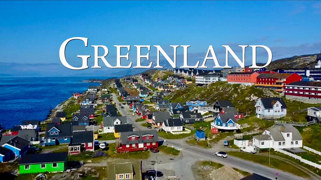 Greenland Drone View || DJI Mini 2, 4K