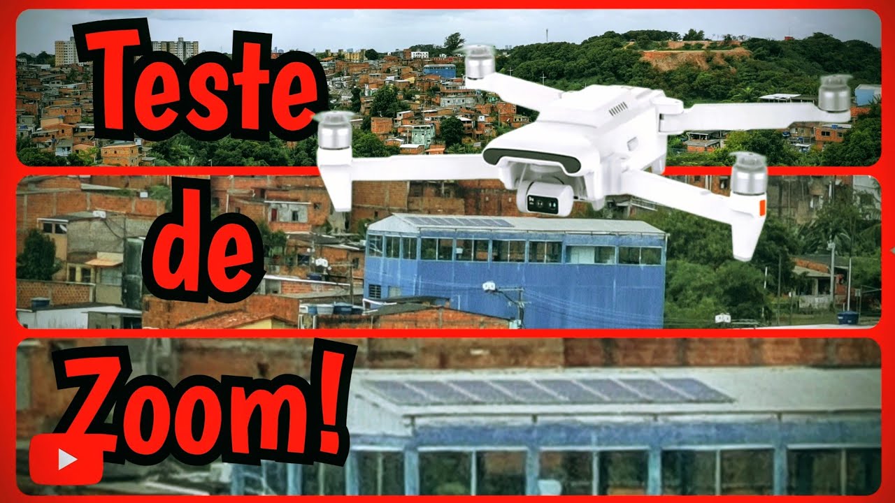 Teste de Zoom do Fimi X8 Tele Max