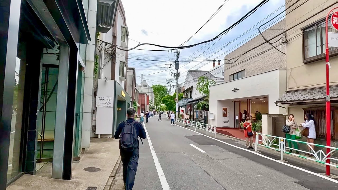 Japan walking tour in Tokyo Daikanyama 4K 60fps HDR