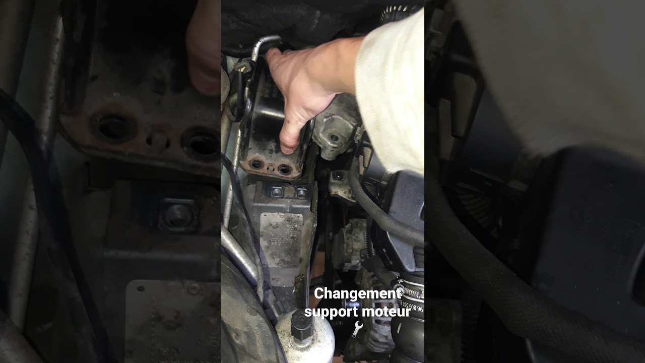 changement support moteur hdi