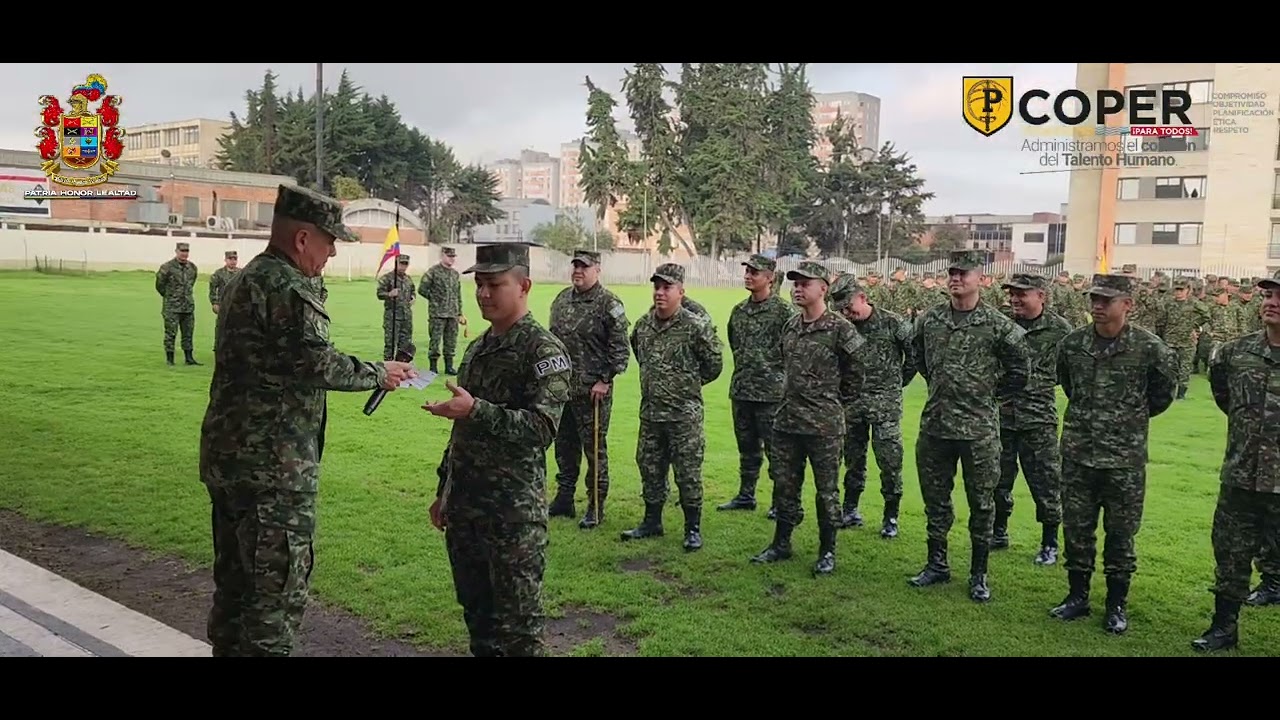 La formación militar 