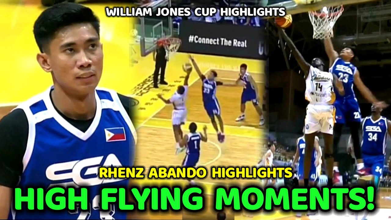 RHENZ ABANDO JONES CUP 2024 FULL HIGHLIGHTS! HIGH FLYING MOMENTS NI LAKAY! DUNKS AT BLOCK PARTY!