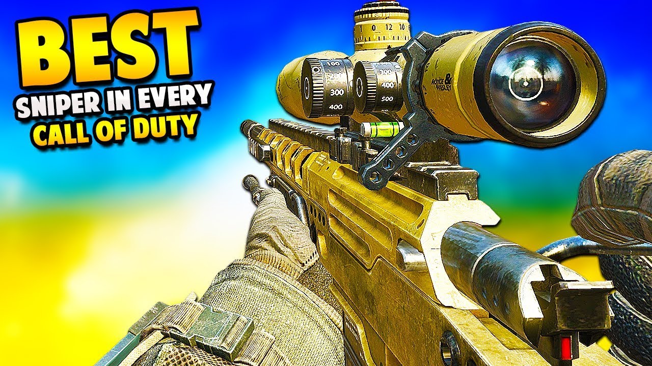 The BEST SNIPER in Every Call of Duty