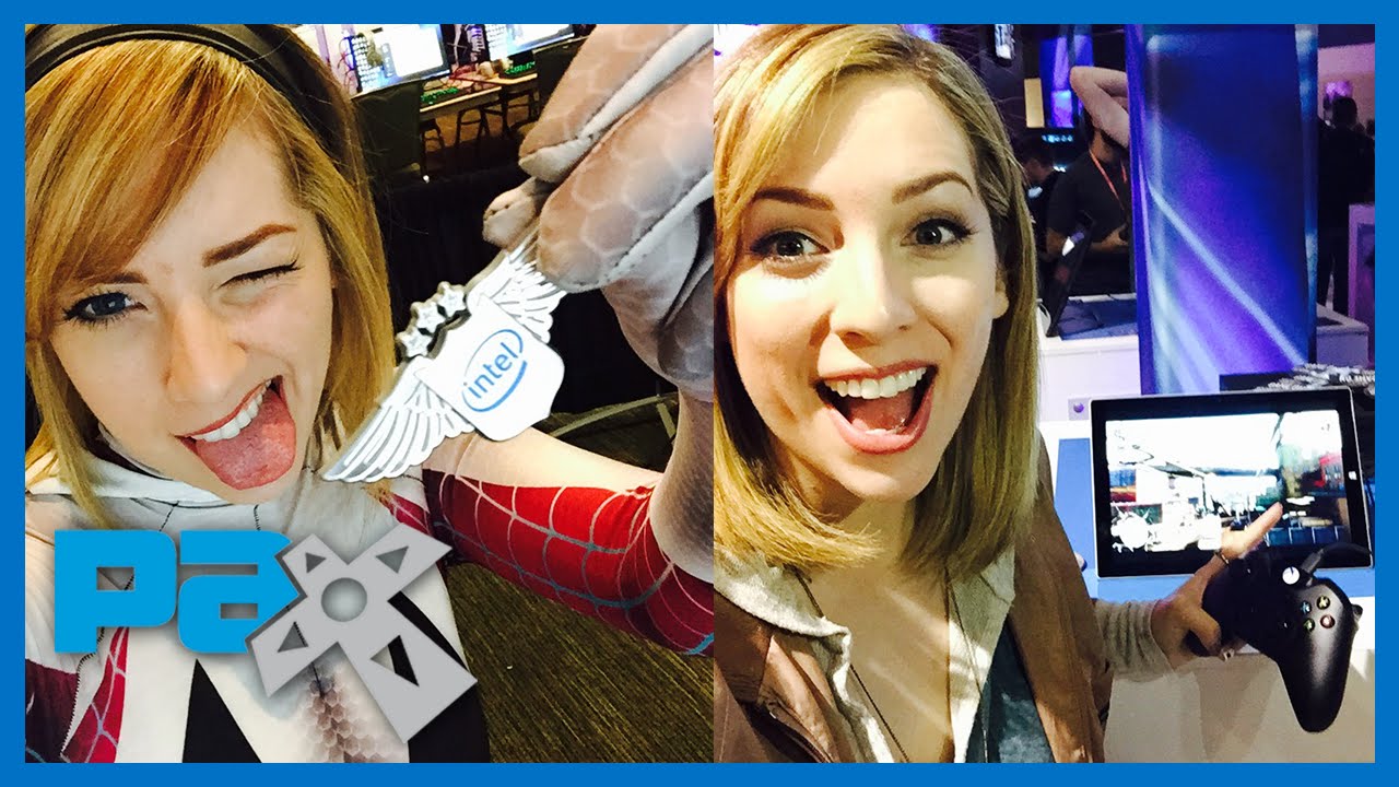 SPIDER-GWEN DOES PAX! | INTEL | Strawburry17