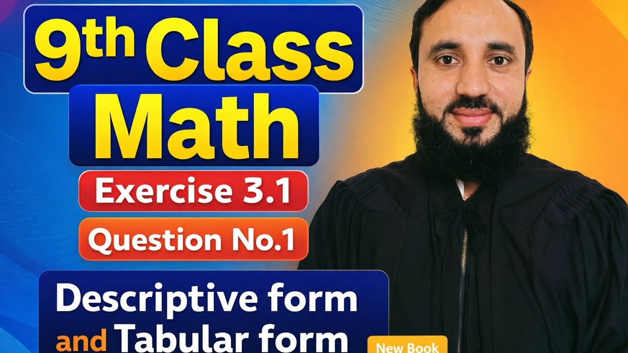 Class 9th math new book Exercise 3.1 Question 1