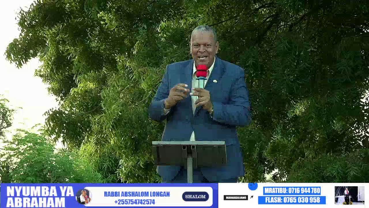 YESU YU HAI - MKUTANO NYUMBA YA ABRAHAM DAR ES SALAAM DAY 2 - RABBI ABSHALOM