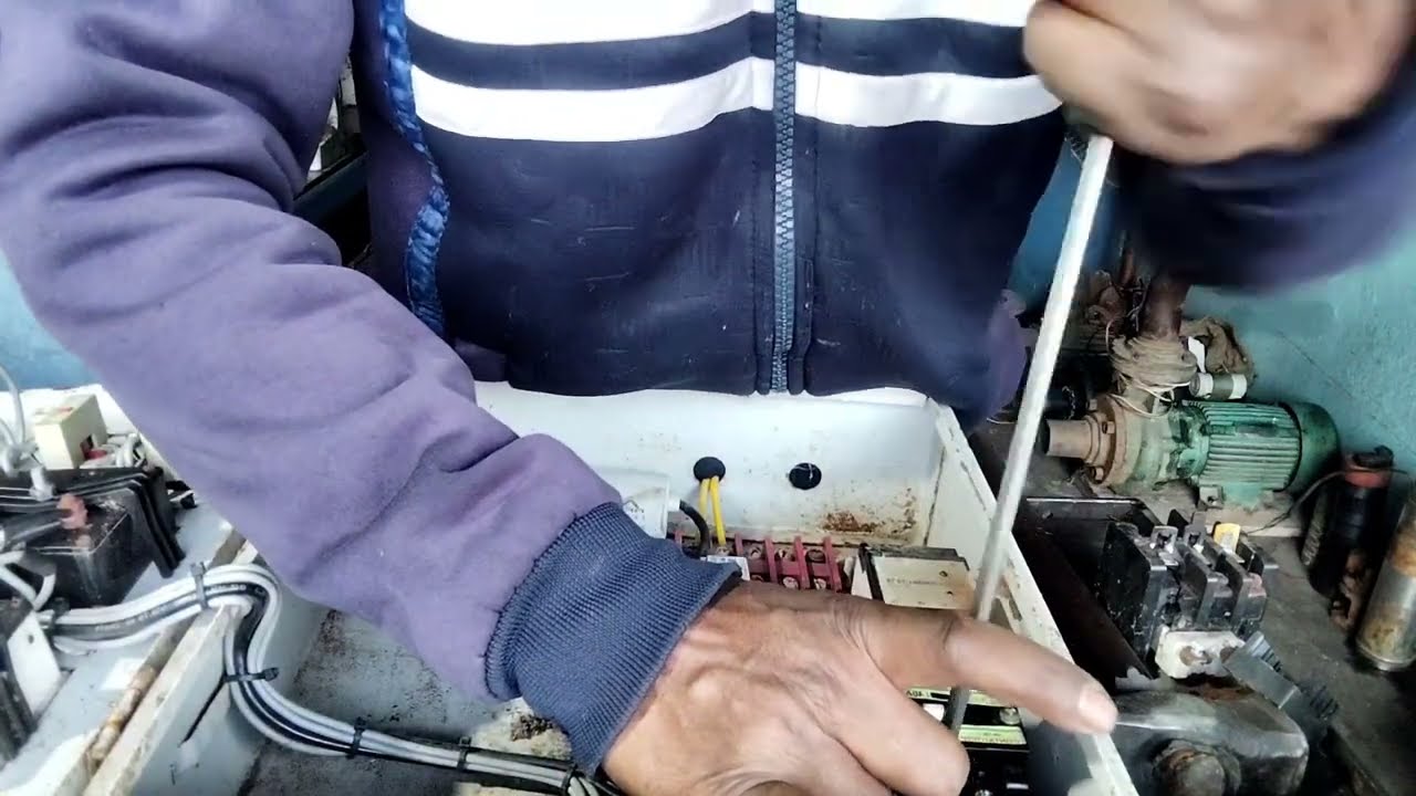 Starter 3 pole contactor change karne ka Aasan tarika