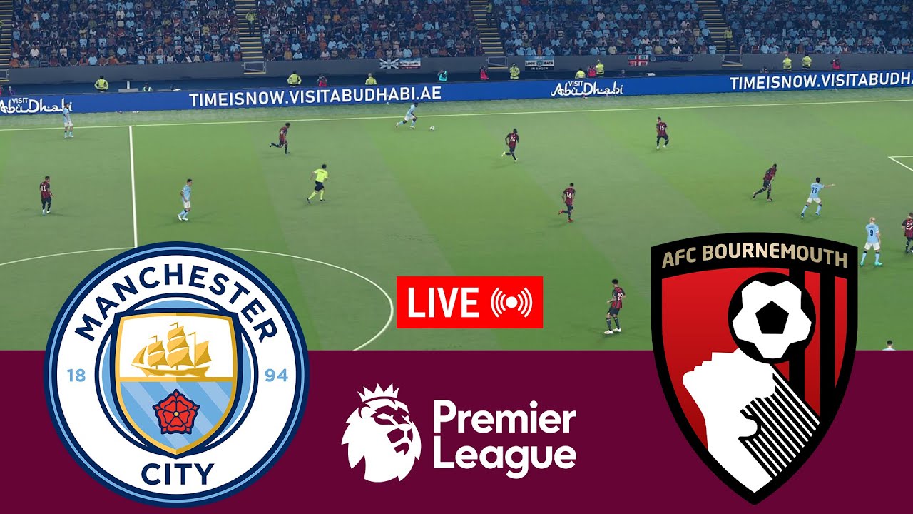 [LIVE] Manchester City vs Bournemouth Premier League 25/26 Full Match - Video Game Simulation