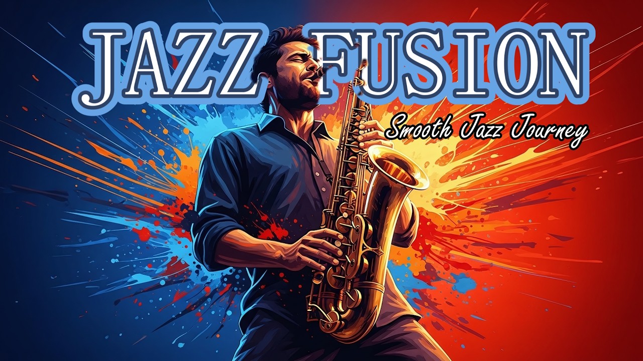 Jazz Fusion: A Smooth Jazz Crossover | Relaxing Background Music for Work, Study & Focus