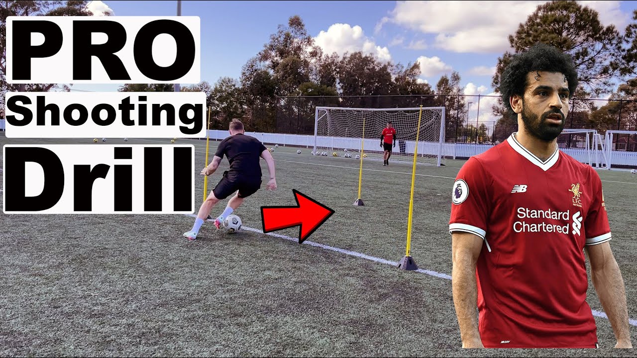 FINISH LIKE MO SALAH | 4 Shot Shooting Drill | Joner Football