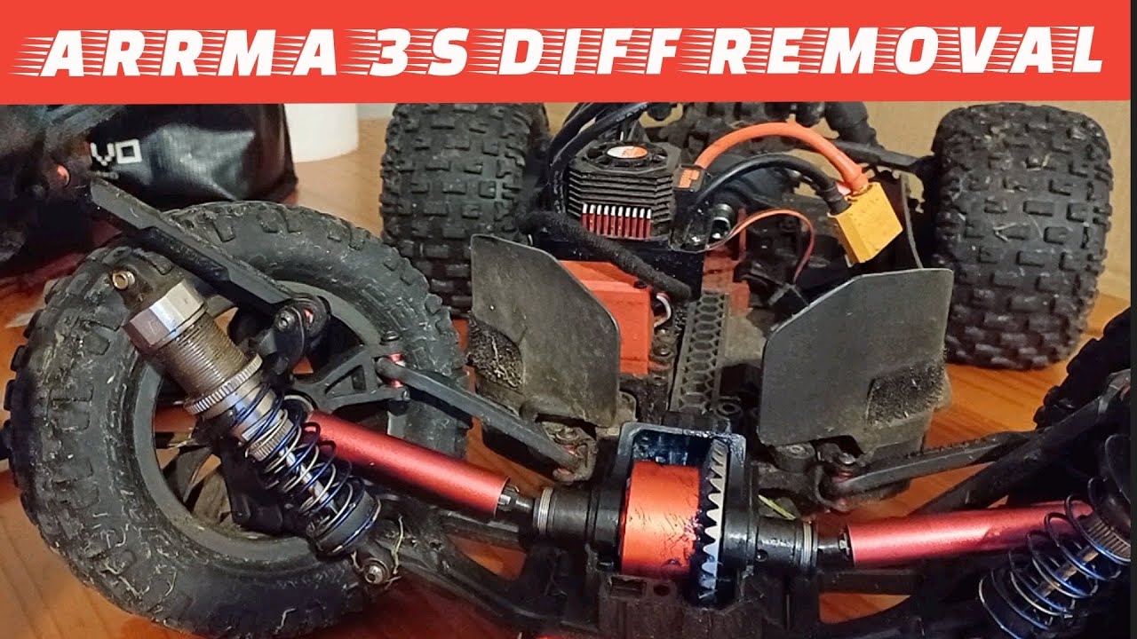 How to Remove and Install Arrma 3s Differential