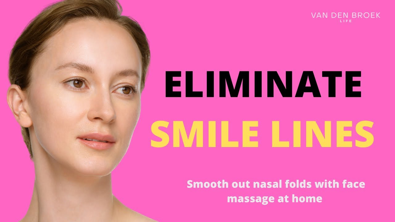 Eliminate smile lines | Smooth out nasal folds with FACE MASSAGE