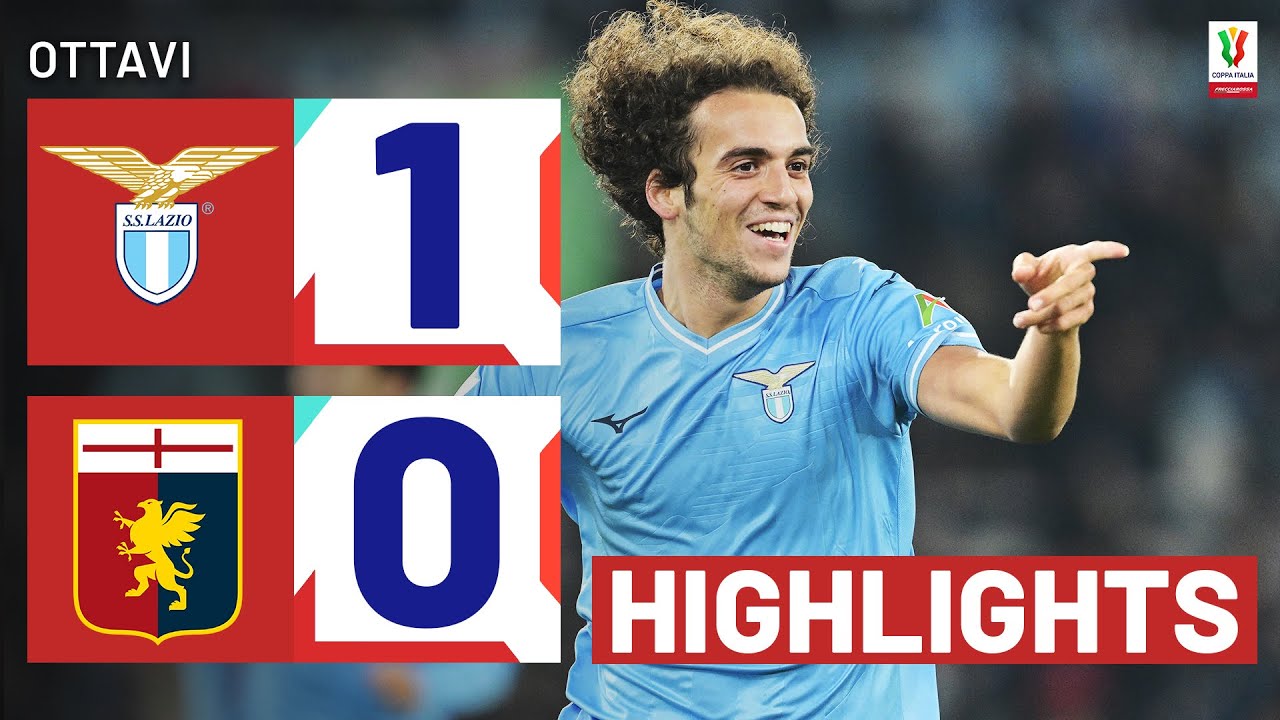 LAZIO-GENOA 1-0 | HIGHLIGHTS | COPPA ITALIA FRECCIAROSSA 2023/24