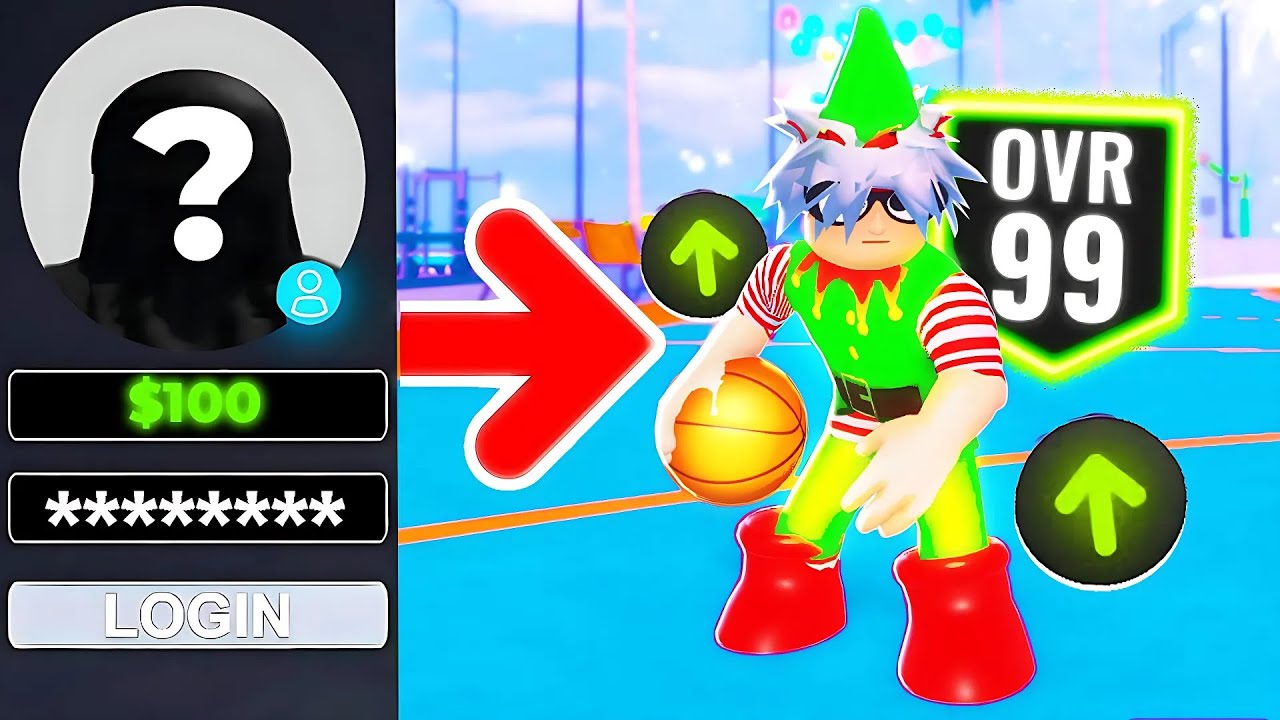 I Spent $100 on the BEST BUILD in Roblox Playground Basketball