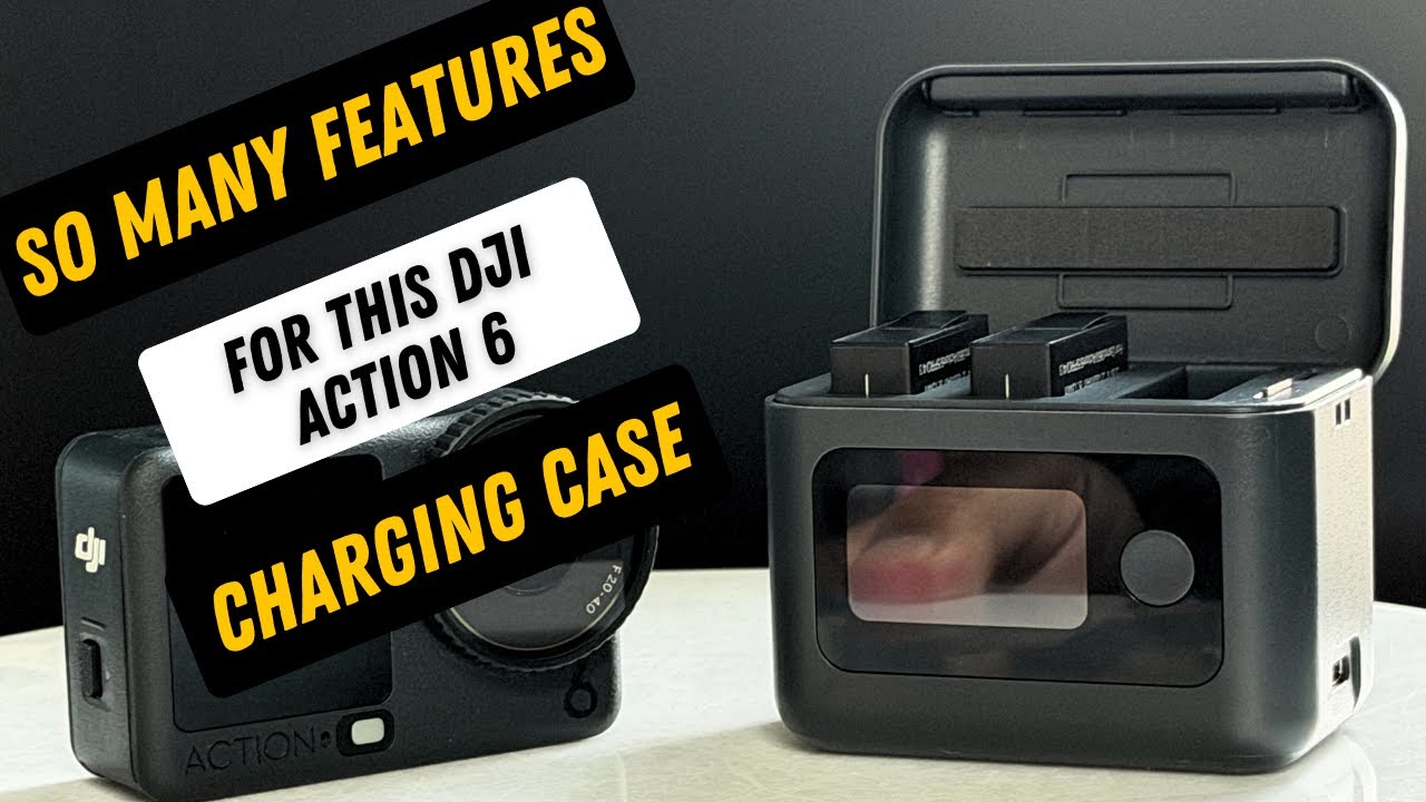 DJI Action 6 Battery Life SOLVED — JIMOVA 2100mAh Fast Charger & Power Hub
