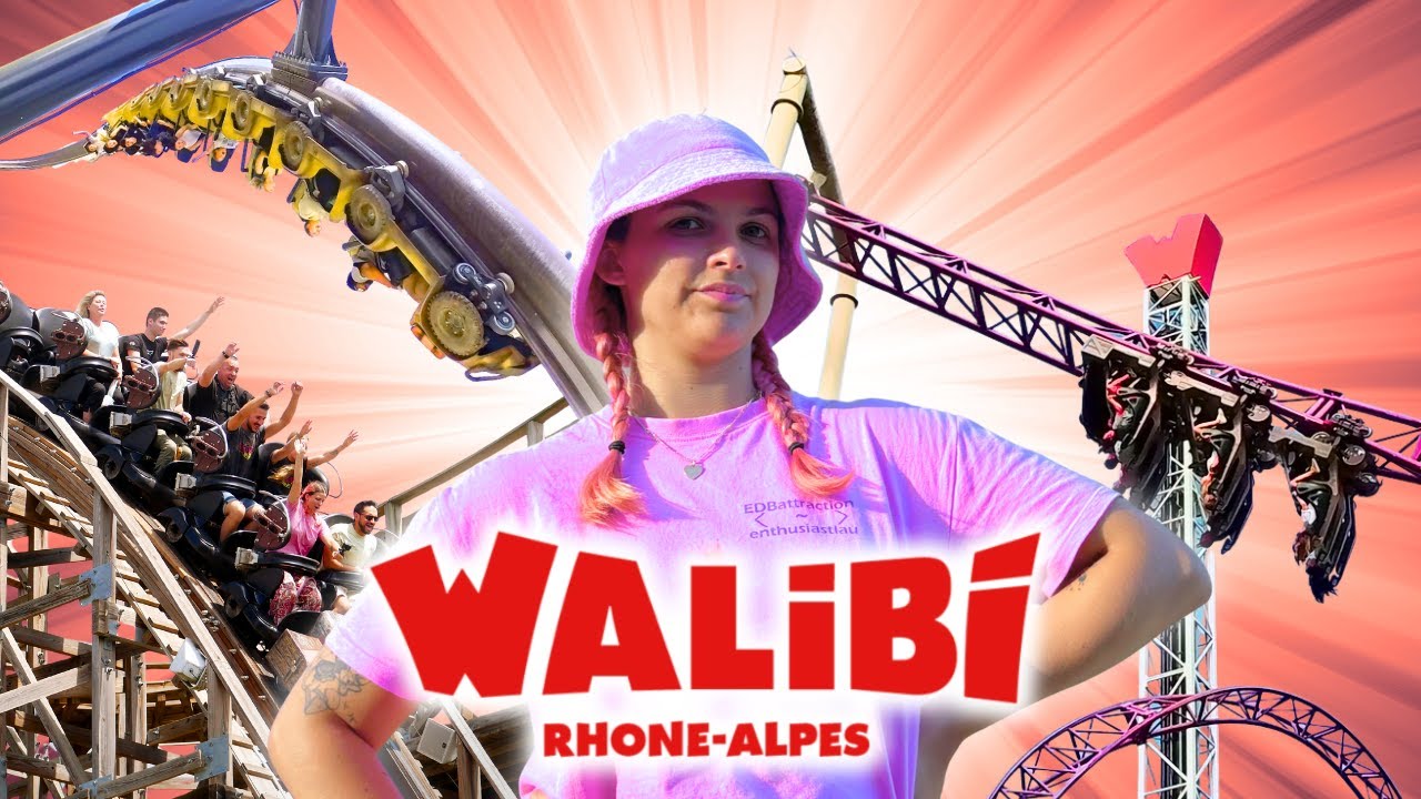 Visite de WALIBI RHONE ALPES et ses ROLLER COASTERS EXCEPTIONNELS