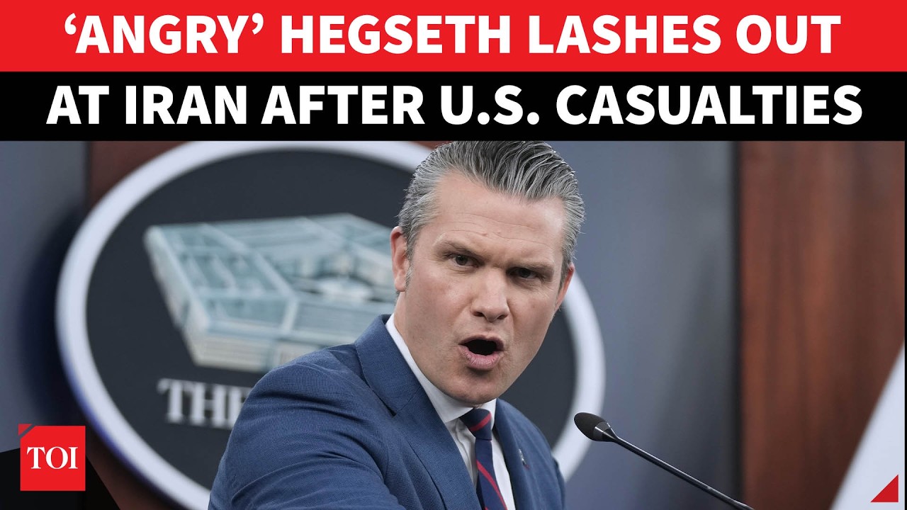 US Threatens Iran After American Military Casualties In Attacks; Hegseth Roars At ‘Crazy Regime’