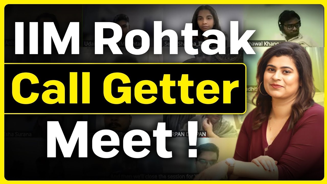 IIM Rohtak Call Getters Meet | How to Crack Personal Interview and Extempore | CATKing Alumni Meet
