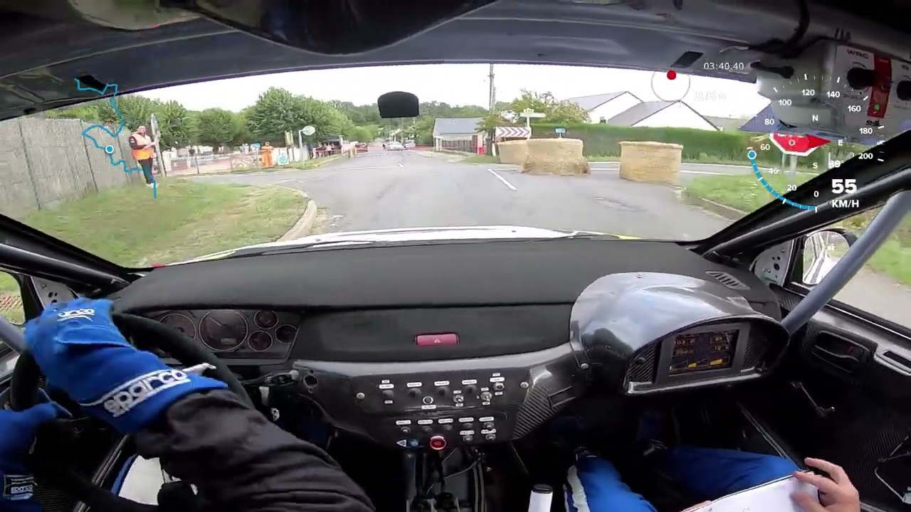 Rallye Vins de Vernou 2023 ES3 Raphaël RENARD / Antoine RENARD