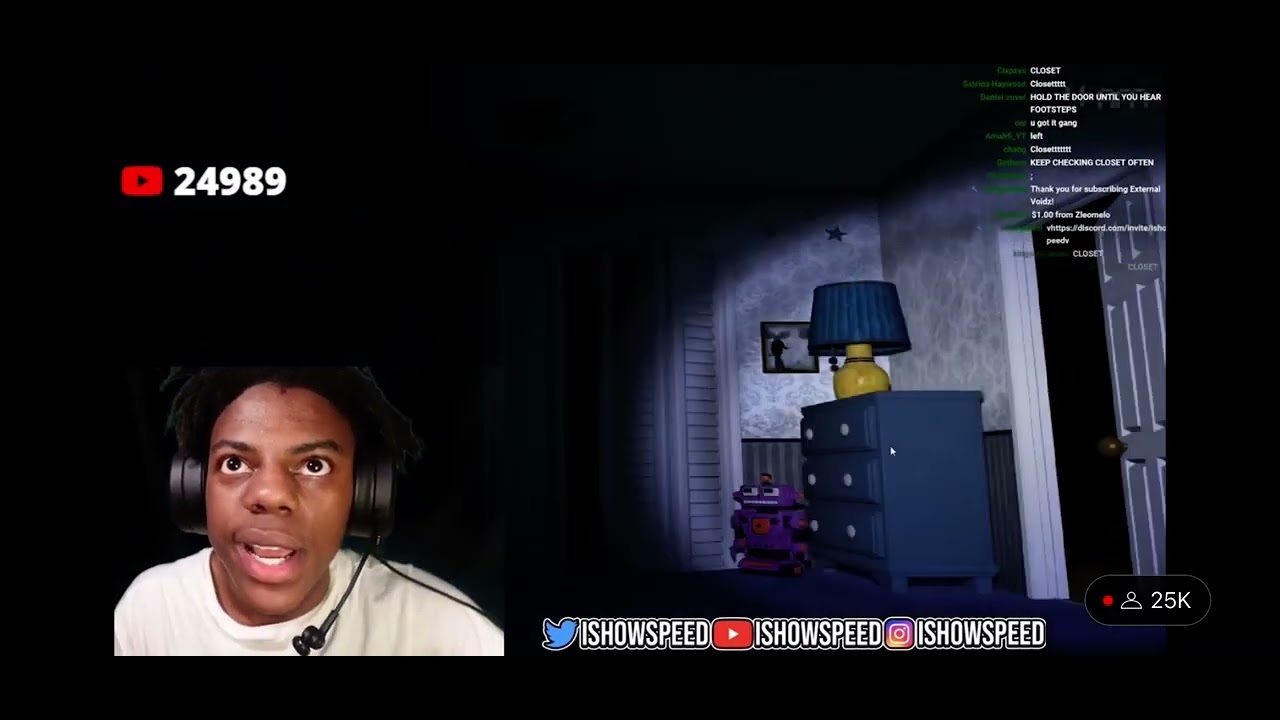 Speed Gets Scared By Foxy And Says Hard R