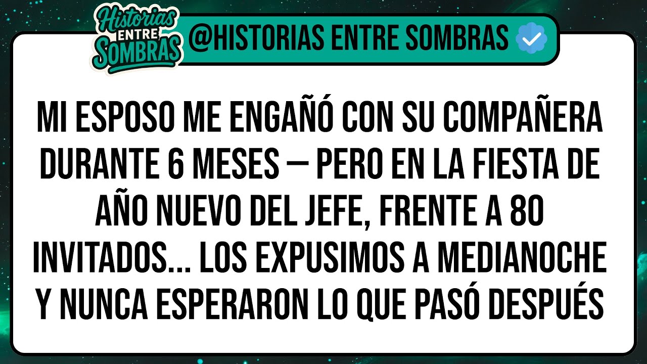 Mi Esposo Me Engañó Con Su Compañera Durante 6 Meses — Pero En La Fiesta De Año Nuevo Del Jefe ...